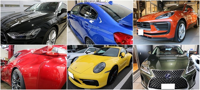 ガラスコーティング施工した愛車のサムネイル