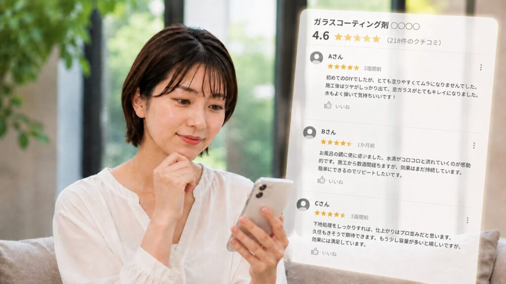 「最強」「おすすめ」でスプレー式のガラスコーティング剤を選ぶのは間違い